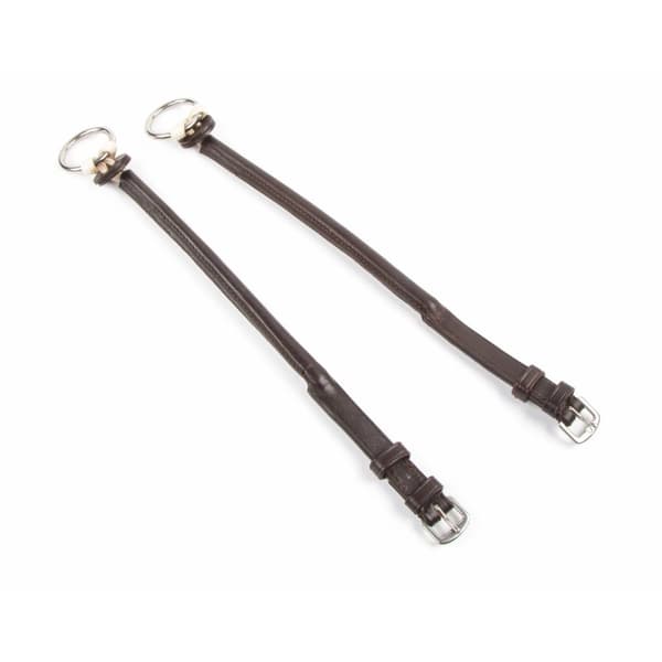 Blenheim Leather Horse Cheekpiece Havana 12in