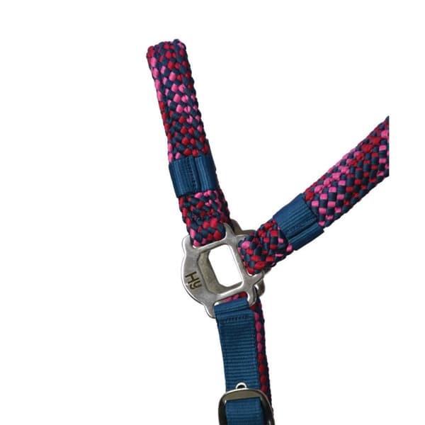 Hy Adjustable Horse Headcollar and Leadrope