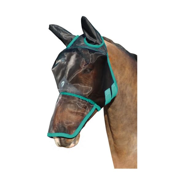Hy BHB Equestrian Mesh Full Mask With Ears And Nose