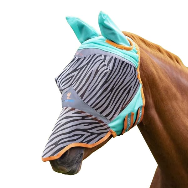 Shires Zeb-Tek häst flugmask