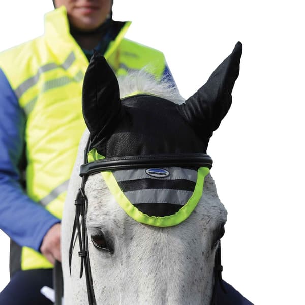 Weatherbeeta Reflective Horse Ear Bonnet
