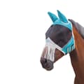 Miniatyrbillede 2 af 2: Shires Fint netmaske til hestefluer med ører og næsefrynser