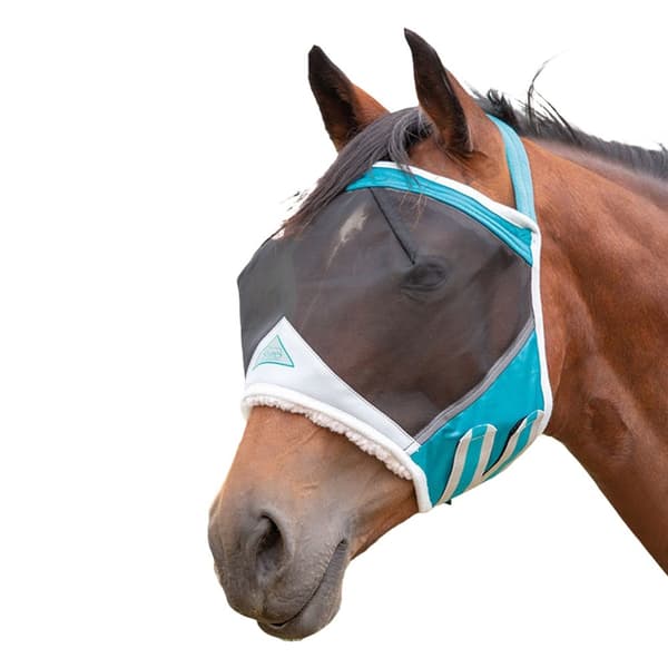 Shires Fint nät Earless häst fluga mask