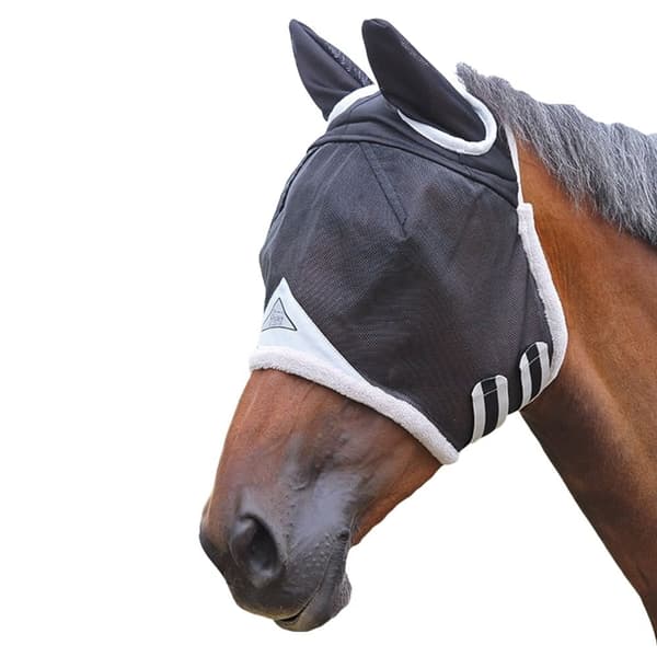 Shires Field Durable Horse Fly Mask With Ears
