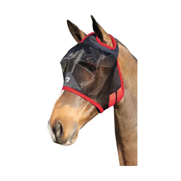 Hy BHB Equestrian Mesh halvmaske uden ører