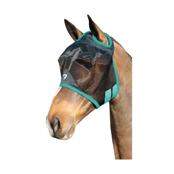 Hy BHB Equestrian Mesh halvmaske uden ører