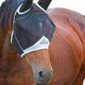 Miniatyrbillede 2 af 3: Shires Finmasket fluemaske med ører til heste