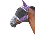 Miniatyrbilde 2 av 2: Shires Deluxe Horse Fly Mask With Ears & Nose Fringe