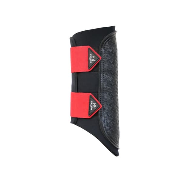 Hy Sport Active Horse Brushing Boots Rosette Red S