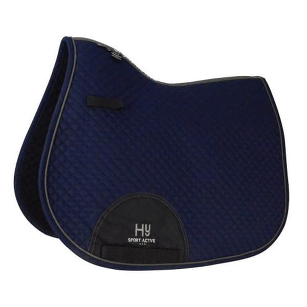 Hy Sport Active Horse GP Saddlepad Midnight Navy Pony/Cob