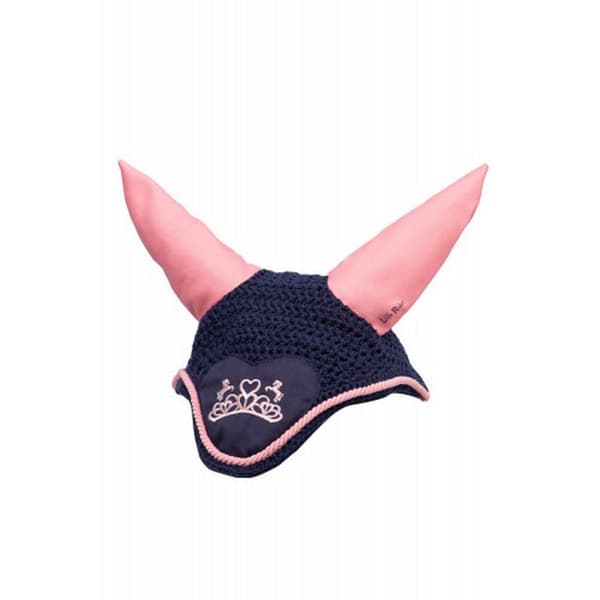 Little Rider The Princess And The Pony Horse Fly Veil Navy/Peach Pony/Cob