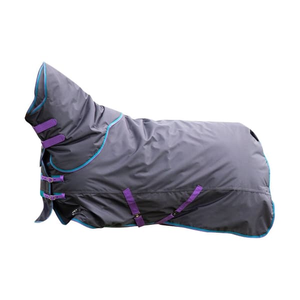 Tempest Original 300 Detachable Neck Horse Combo Turnout Rug Black 4´