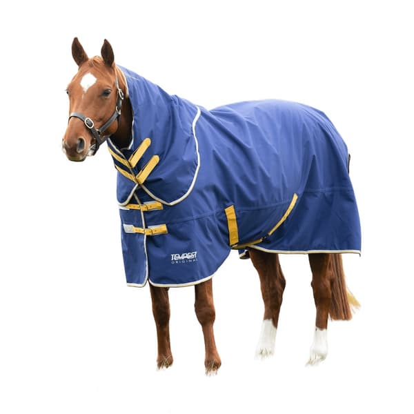 Tempest Original 50g Horse Turnout Rug & Neck Cover Navy 4´ 9"
