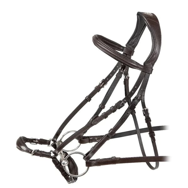 Velociti Rapida Leather Horse Noseband Bridle