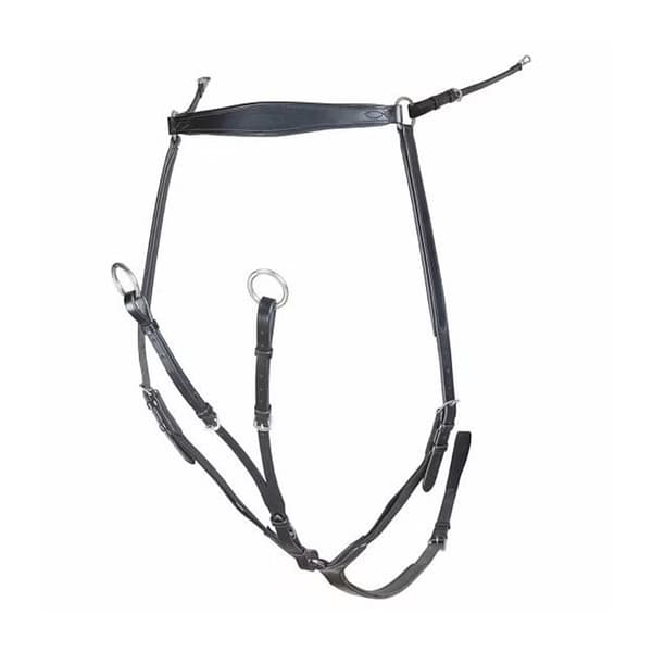Velociti Lusso Leather Horse Breastplate