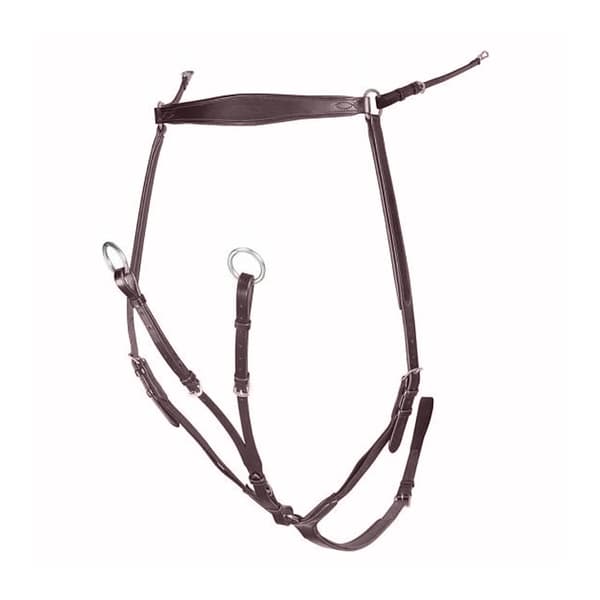 Velociti Lusso Leather Horse Breastplate