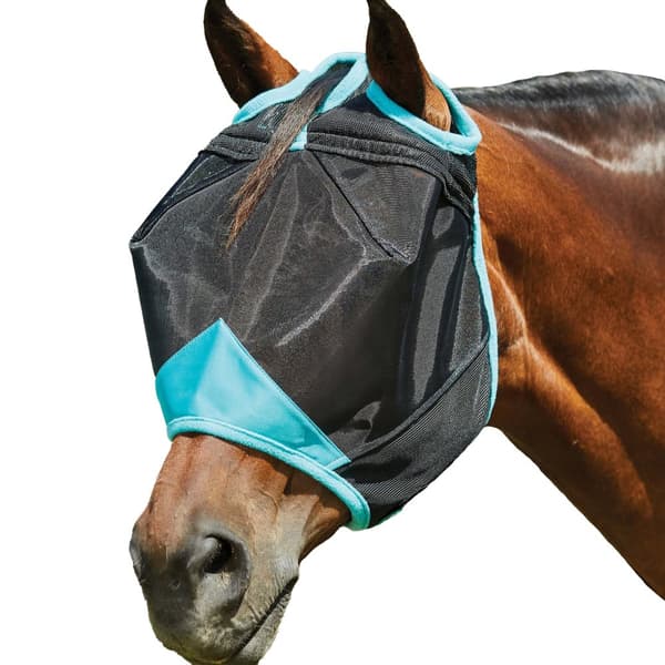 Weatherbeeta Comfitec Deluxe flugmask för hästar med finmaskigt nät