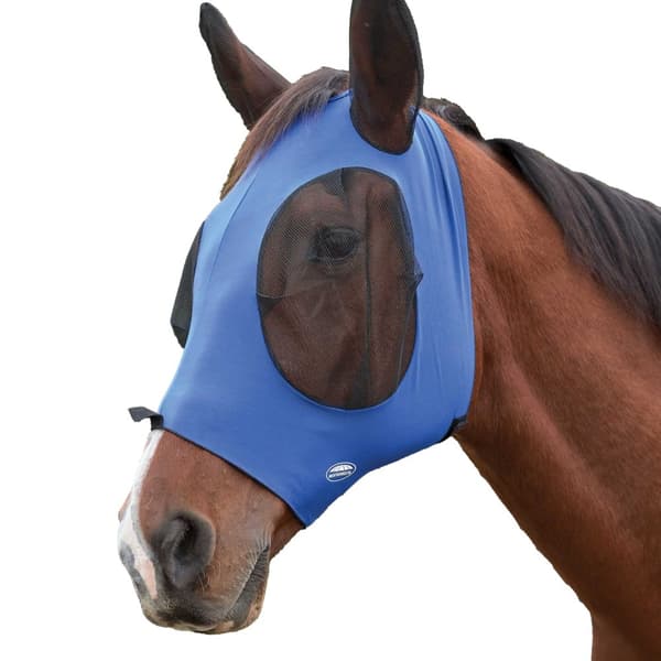 Weatherbeeta Deluxe Stretch Horse Fly Mask With Ears