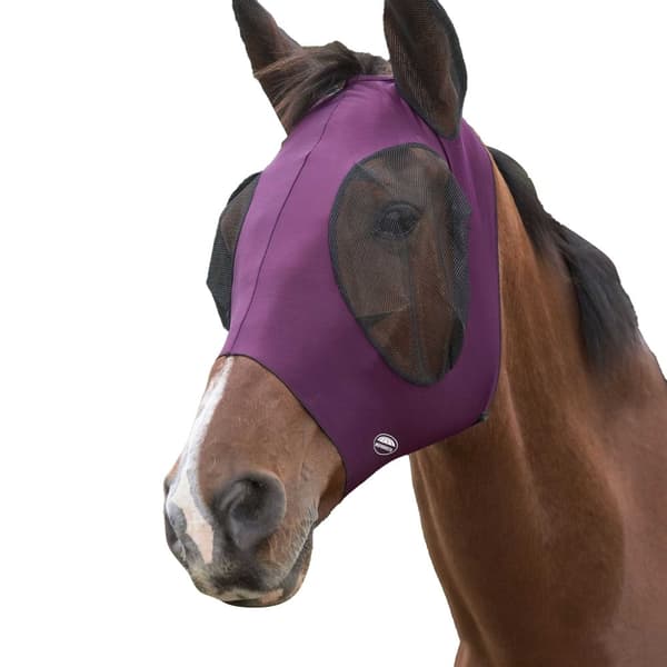 Weatherbeeta Deluxe Stretch Horse Fly Mask With Ears
