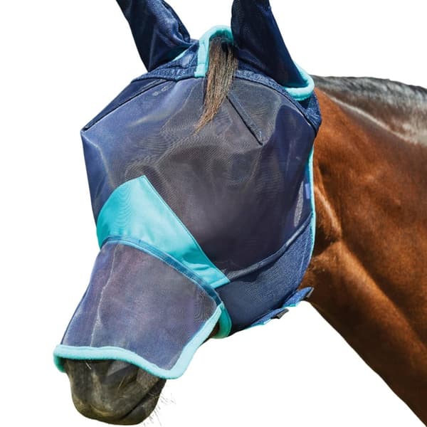 Weatherbeeta Comfitec Deluxe Fine Mesh Horse Fly Mask With Ears & Nose