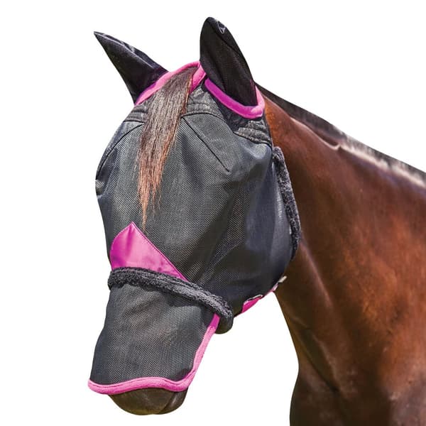 Weatherbeeta Comfitec Deluxe Mesh Durable Horse Fly Mask With Nose