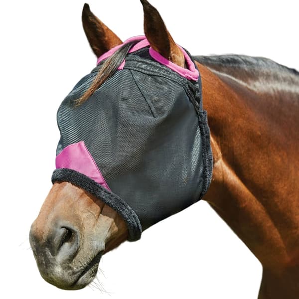 Weatherbeeta Comfitec Deluxe slitstark flugmask för hästar med finmaskigt nät