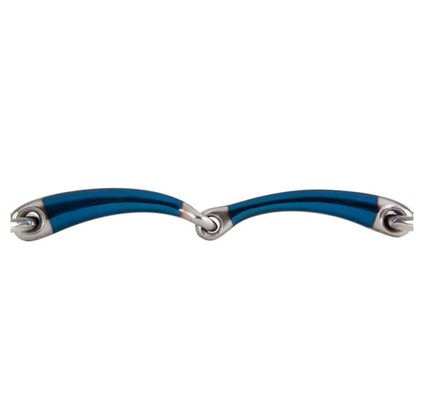 Br Enkelfogad Lös Ringsnaffle Sweet Iron Magic System 14 Mm Grå 12.5 cm