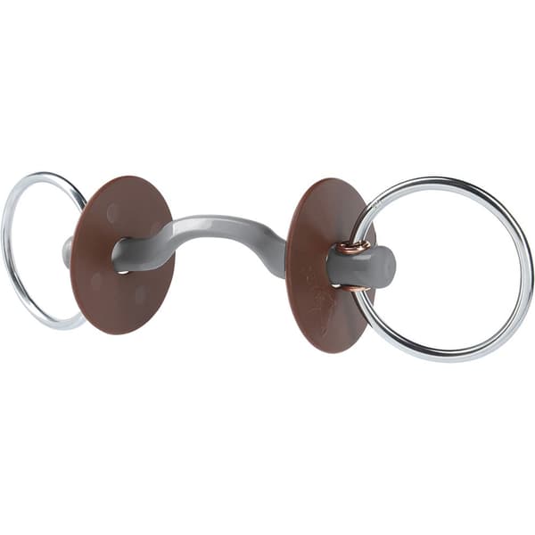 Beris Mjuk Snaffle Konnex Tongue Arc 7.5 Centimeter Bit Silver 130 mm
