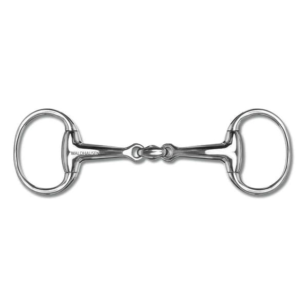 Waldhausen Snaffle Egg Butt Ss 18 Mm Silver 14.5 cm