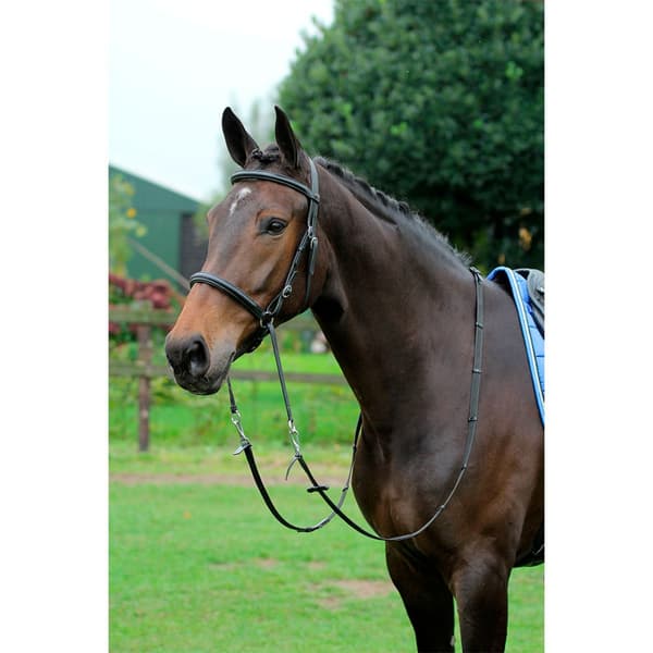 Horka Tygla Bitless Svart Pony