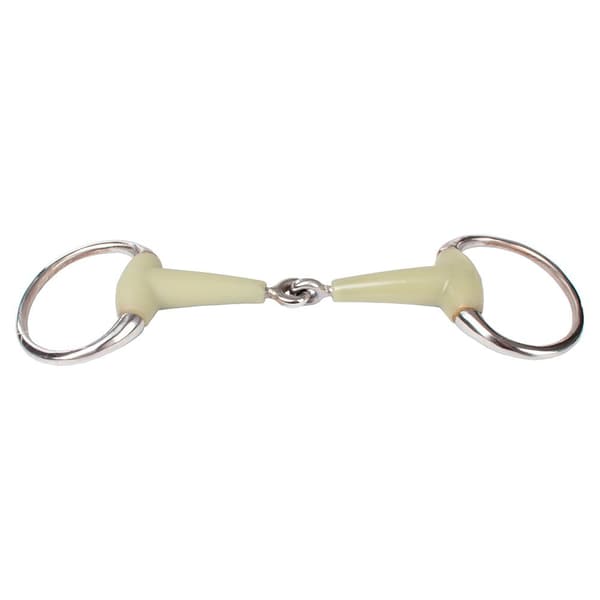 Horka Snaffle Jointed Eggbutt Apple Flavour 20 Mm Kultainen 135 cm