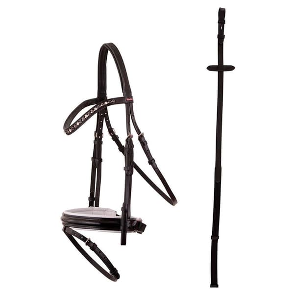 Premiere Grenoble Och Linen Reins Träns Silver Full