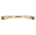 Miniatyrbild 3 av 3: Br Mullen Mouth Snaffle Hög Båge Soft Contact 16 Mm Ringar 65 Mm Snaffle Guld 13.5 cm