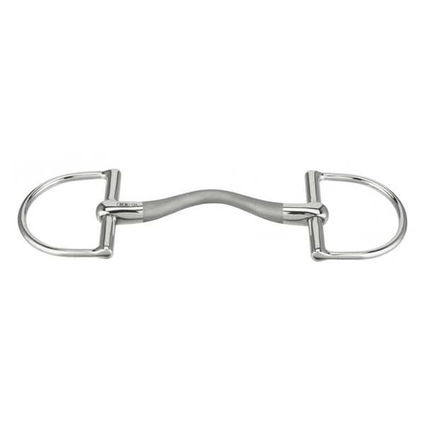 Sprenger Snaffle Satinox Cm Mullmouth 14 Mm Søvfarvet 125 mm