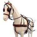 Miniatyrbillede 2 af 3: Lexhis Køresele Med Enkelt Brystplade Hanover Nylon/pvc Sort Full