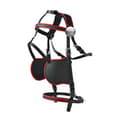 Miniatyrbillede 1 af 3: Lexhis Køresele Med Enkelt Brystplade Hanover Nylon/pvc Sort Full