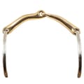 Miniatyrbild 2 av 2: Br Snaffle Loose Ring 12 Mm Soft Contact Single Jointed Guld 11.5 cm