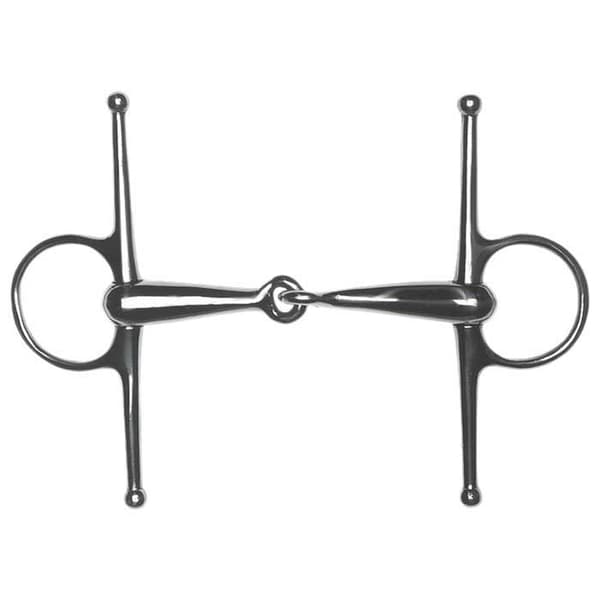 Metalab Cross Needle Snaffle 18 Mm Søvfarvet 115 mm
