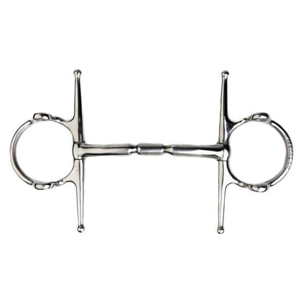 Metalab Straight Needle Lifting Snaffle Elite Silver 125 mm