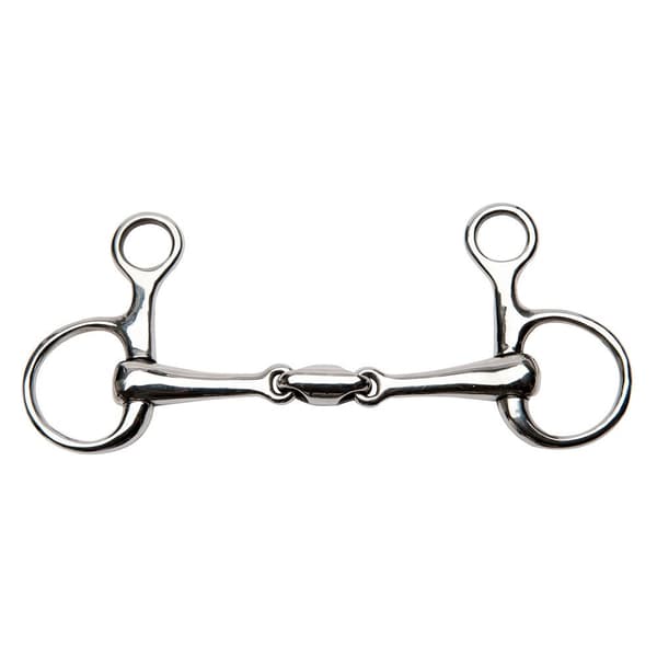 Feeling Anatomisk Snaffle Baucher Silver 115 mm