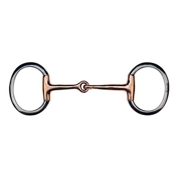 Feeling Koppar Solid Snaffle Guld 115 mm