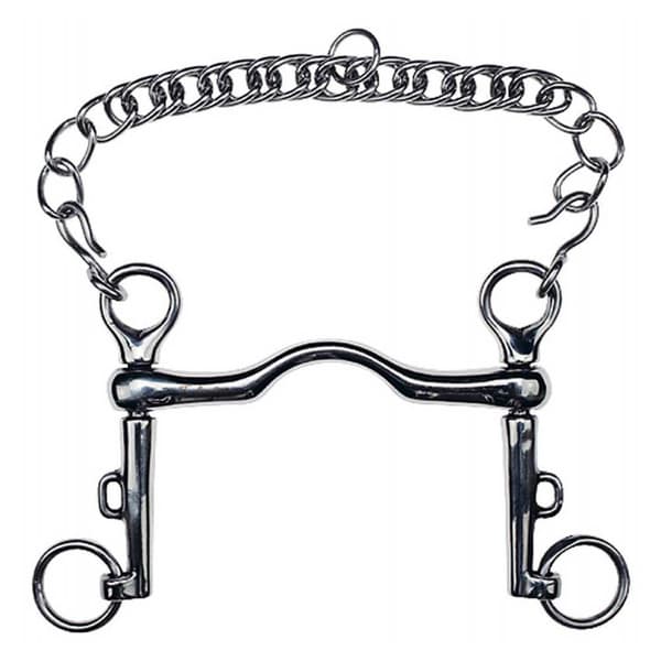 Feeling Polo Bit Saumur 115 Mm Silver 115 mm