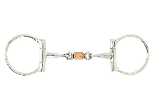 Feeling Snaffle Med Ruller Western Søvfarvet 125 mm
