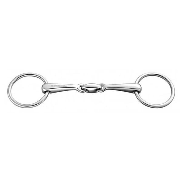 Sprenger Dubbel Grimma Snaffle 14 Mm Silver 115 mm