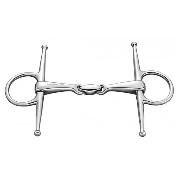 Sprenger Double Break Full Cheek Snaffle 16 Mm Silver 125 mm