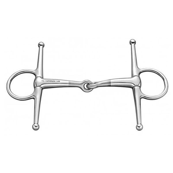 Sprenger Split Full Cheek Snaffle Turnado 16 Mm Hopeinen 115 mm