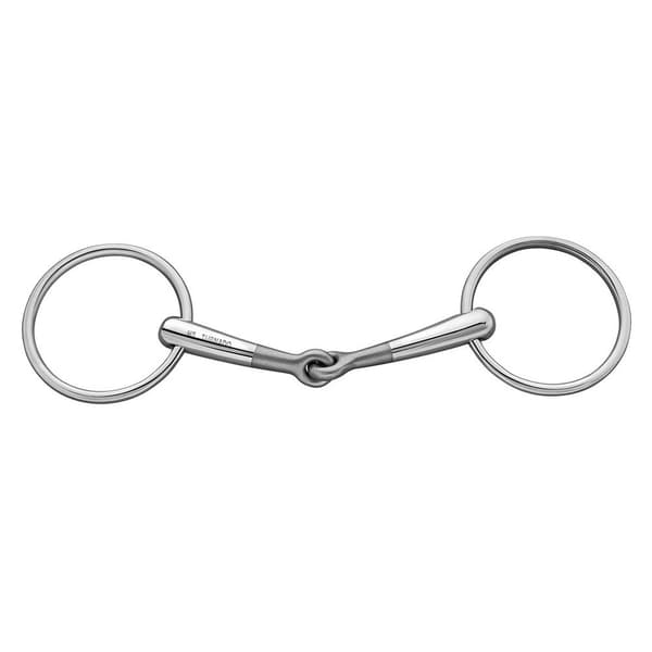 Sprenger Rostfritt Stål Turnado 16 Mm 2 Ringar Snaffle Silver 115 mm