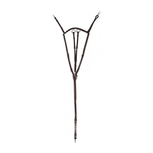 Norton Equestrian Bröstskydd Med Martingale Hunting Silver Full