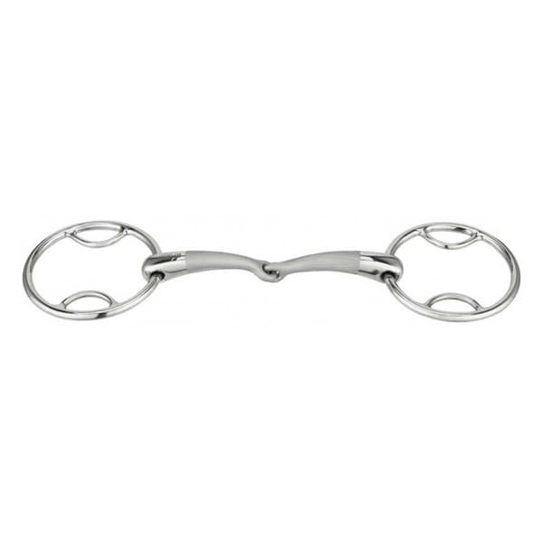Sprenger Sormukset Satinox Multi 14 Mm Snaffle Hopeinen 135 mm