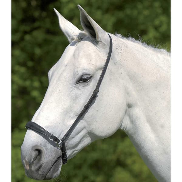 Waldhausen Nosband Adjustable Drop S-line Silver Cob